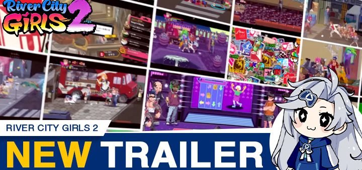 River City Girls 2, River City Girls II, River City Girls Two, Way Forward, Arc System Works, PS4, PS5, PlayStation 4, PlayStation 5, Nintendo Switch, Switch, release date, trailer, screenshots, pre-order now, Japan, Asia, news, update, New Trailer, Character Trailer, Trailer 1