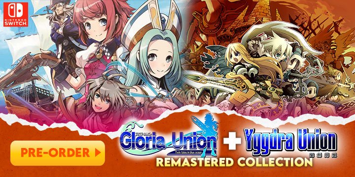 Yggdra Union + Gloria Union Remastered Collection, Yggdra Union & Gloria Union Remastered Collection, Yggdra Union, Gloria Union, Nintendo Switch, Switch, Asia, release date, price, feature, pre-order, screenshots, 光輝同盟 -Twin fates in blue ocean-, 聖劍同盟 + 光輝同盟 remastered collection, Sting Entertainment, H2 Interactive