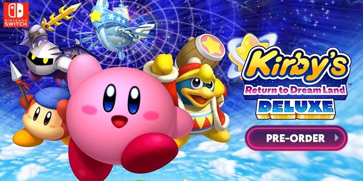 Kirby's Return to Dreamland Deluxe ( Nintendo Switch ) BRAND NEW