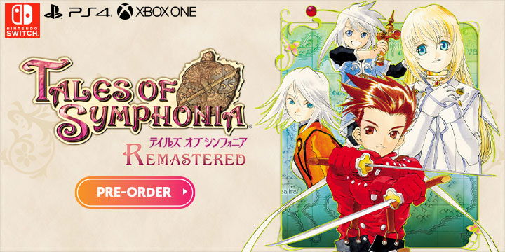 Tales Of Symphonia Remastered Is Now Available For Pre-order!