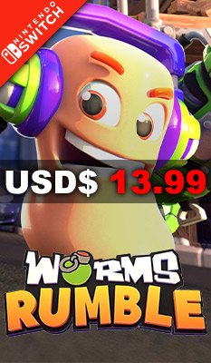 Worms Rumble (Code in a box) Sold Out Sales & Marketing Ltd. (Sold Out), Team 17 