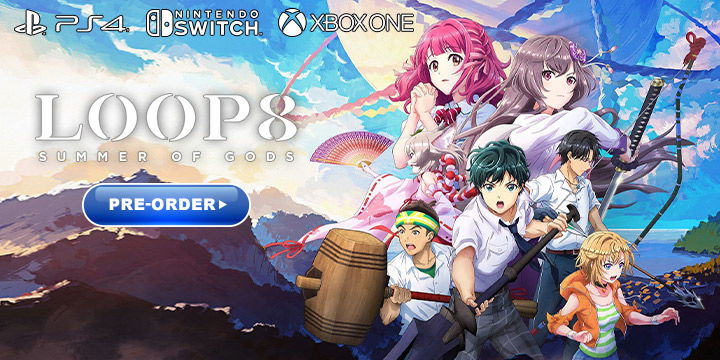 Loop8: Summer of Gods, LOOP 8, LOOP Eight, LOOP8, Loop8 Summer of Gods, Loop8 - Summer of Gods, Loop8: Summer of Gods, PlayStation 4, Switch, Nintendo Switch, PS4, XONE, Xbox One, XSeed Games, Marvelous, release date, trailer, screenshots, pre-order now, features, Japan, US, North America, Europe