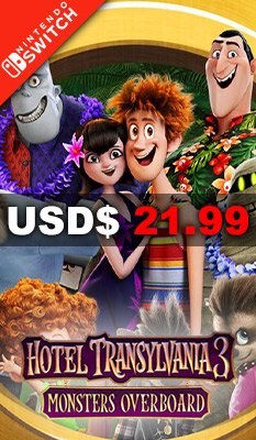Hotel Transylvania 3: Monsters Overboard 
Outright Games
