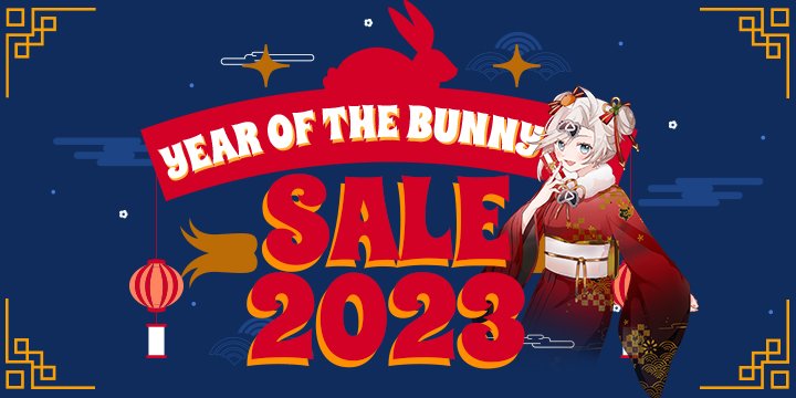 Chinese New Year, Lunar New Year, CNY 2021, LNY 2023, Bunny Sale, Year of the Bunny Sale 2023