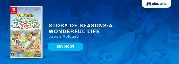 Story of Seasons: A Wonderful Life, Story of Seasons, Harvest Moon, Nintendo Switch, US, Japan, Xseed Games, Marvelous, gameplay, release date, price, trailer, screenshots, update, Europe, Xbox Series X, PlayStation 5, PS5, XSX, West