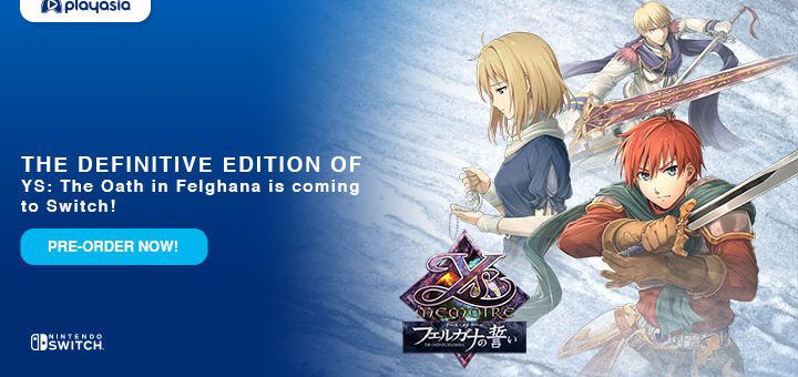 Ys Memoire: The Oath in Felghana, Ys Memoire The Oath in Felghana, Ys: The Oath in Felghana, Ys The Oath in Felghana, Ys Memoire: The Oath in Felghana Remaster, Ys Memoire: The Oath in Felghana Remastered, Ys Memoire: The Oath in Felghana HD, Ys Memoire: The Oath in Felghana Remake, Ys: The Oath in Felghana Remake HD, Falcom, Nintendo Switch, Japan, gameplay, features, release date, price, pre-order
