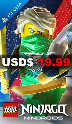 LEGO Ninjago: Nindroids (Spanish Cover) Warner Home Video Games 