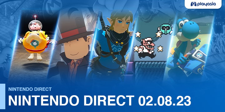 Nintendo Direct 02.08.23 | Updates, Announcements ,Trailers
