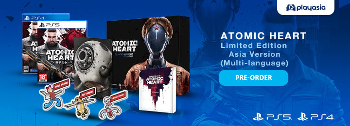 Atomic Heart, Atomic Heart (Multi-Language), Atomic Heart [Limited Edition] (Multi-Language), Atomic Heart Limited Edition, XSX, Xbox Series X, PS4, PS5, PlayStation 4, PlayStation 5, Asia, US, Europe, North America, Japan, gameplay, release date, price, trailer, screenshots, features, Multi-language, Limited Edition, Standard Edition, pre-order now, gameplay overview trailer