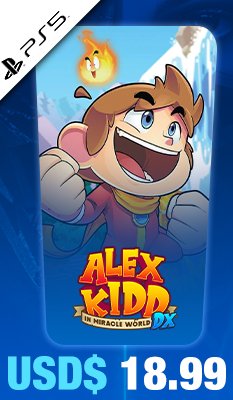 Alex Kidd in Miracle World DX Merge Games 