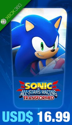 Sonic & All-Stars Racing Transformed
Sega
