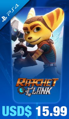 Ratchet & Clank (PlayStation Hits) 
Sony Computer Entertainment

