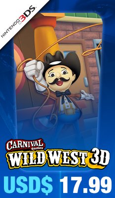 Carnival Games: Wild West 3D 2K Games 