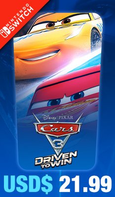 Cars 3: Driven to Win Warner Home Video Games 