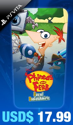 Phineas and Ferb: Day of Doofenshmirtz Disney Interactive 