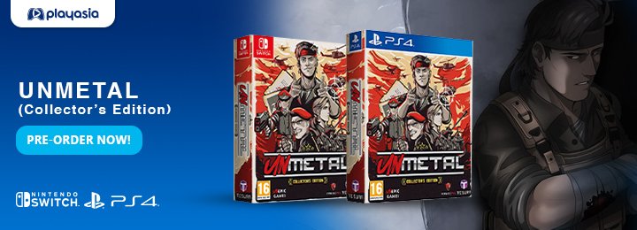 UnMetal, Nintendo Switch, Switch, PS4, PlayStation 4, release date, price, features, screenshots, Europe, pre-order now, Tesura games, UnMetal Collector’s Edition