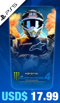 Monster Energy Supercross - The Official Videogame 4 
Milestone
