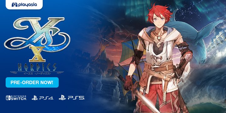 Ys X: Nordics, イースX -NORDICS-, PlayStation 5, PlayStation 4, Nintendo Switch, PS5, PS4, Switch, Japan, Falcom, gameplay, features, release date, price, trailer, screenshots