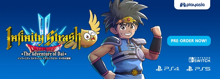 Infinity Strash: Dragon Quest The Adventure of Dai, Dragon Quest, Nintendo Switch, Switch, PlayStation 5, PlayStation 4, PS5, PS4, Japan, Asia, Square Enix, gameplay, features, release date, price, trailer, screenshots