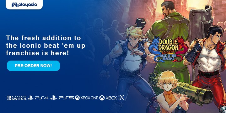 Double Dragon Gaiden: Rise of the Dragons Pre-order now!