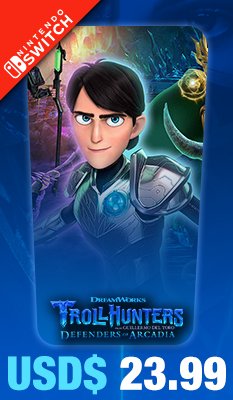 Trollhunters Defenders of Arcadia Outright Games 