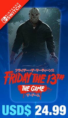 Friday The 13th: The Game [Ultimate Slasher Edition] 
Nighthawk Interactive
