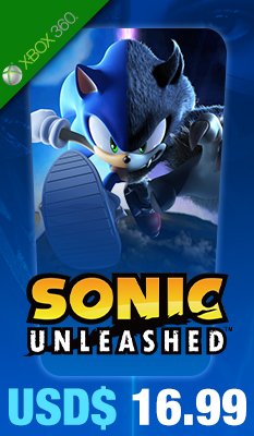 Sonic Unleashed (Platinum Hits) 
Sega
