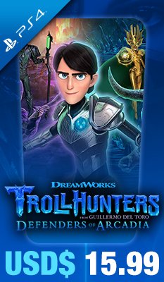 Trollhunters Defenders of Arcadia 
Outright Games
