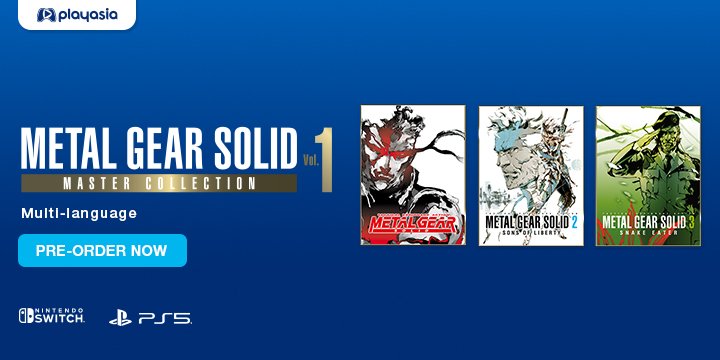 Metal Gear Solid: Master Collection Vol. 1 on October 24