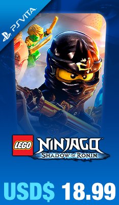 LEGO Ninjago: Shadow of Ronin Warner Home Video Games 