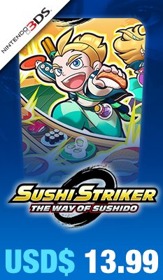 Sushi Striker: The Way of Sushido Nintendo 