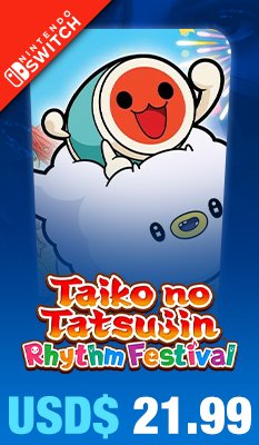 Taiko no Tatsujin: Rhythm Festival Bandai Namco Games 
