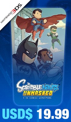 Scribblenauts Unmasked: A DC Comics Adventure 
Warner Home Video Games
