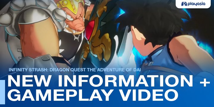 Infinity Strash: Dragon Quest The Adventure of Dai, Dragon Quest, Nintendo Switch, Switch, PlayStation 5, PlayStation 4, PS5, PS4, Japan, Asia, Square Enix, gameplay, features, release date, price, trailer, screenshots, update