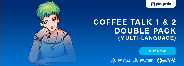 Coffee Talk, Coffee Talk 2, Coffee Talk 1 & 2, Coffee Talk Episode 2: Hibiscus & Butterfly, Coffee Talk 1 & 2 Double Pack English, multi-language, PlayStation 5, PlayStation 4, Nintendo Switch, PS5, PS4, Switch, gameplay, screenshots, release date, price, trailer, screenshots