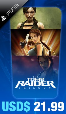 Tomb Raider Trilogy Square Enix 