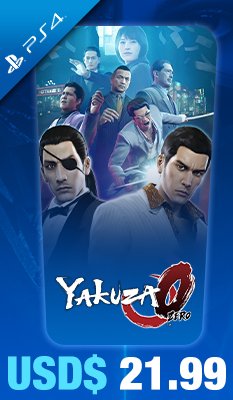 Yakuza 0 (PlayStation Hits) Sega