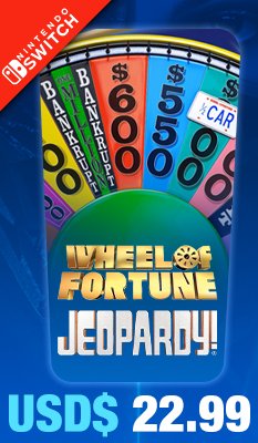 America's Greatest Game Shows: Wheel of Fortune & Jeopardy! Ubisoft 