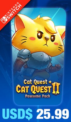 Cat Quest + Cat Quest II: Pawsome Pack PQube 