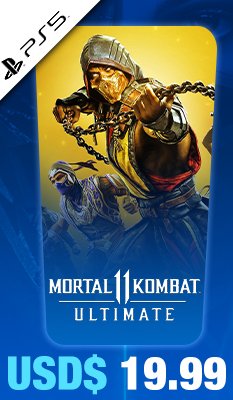 Mortal Kombat 11 [Ultimate Edition] Warner Home Video Games 