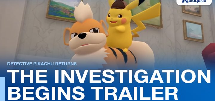 Detective Pikachu Returns –Trailer de lançamento – Nintendo Switch