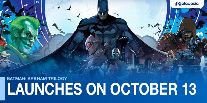 Batman: Arkham Trilogy, Batman, Warner Bros., Nintendo Switch, Switch, US, Europe, gameplay, features, release date, price, trailer, screenshots, update