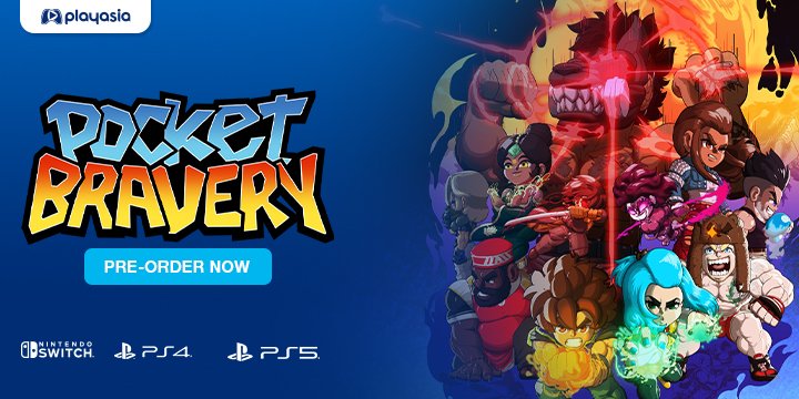 Pocket Bravery, PlayStation 5, PlayStation 4, Nintendo Switch, PS5, PS4, Switch, US, Europe, PQube, gameplay, features, release date, price, trailer, screenshots