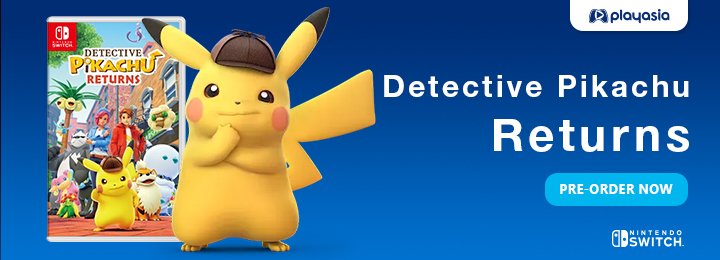 Detective Pikachu Returns, Detective Pikachu, Pikachu, Pokemon, Nintendo, The Pokemon Company, US, Europe, gameplay, features, release date, price, trailer, screenshots