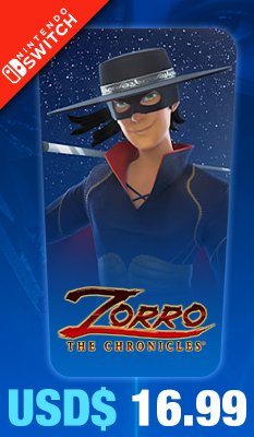 Zorro: The Chronicles Nacon