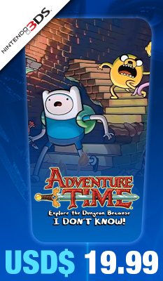 Adventure Time: Explore the Dungeon Because I DON'T KNOW! D3 Publisher