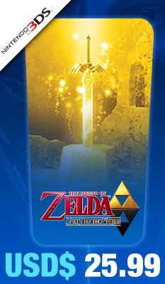The Legend of Zelda: A Link Between Worlds (MDE) Nintendo