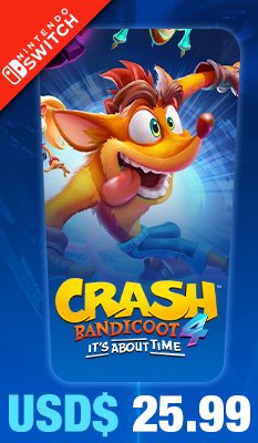 Crash Bandicoot 4: It's About Time 
Activision
