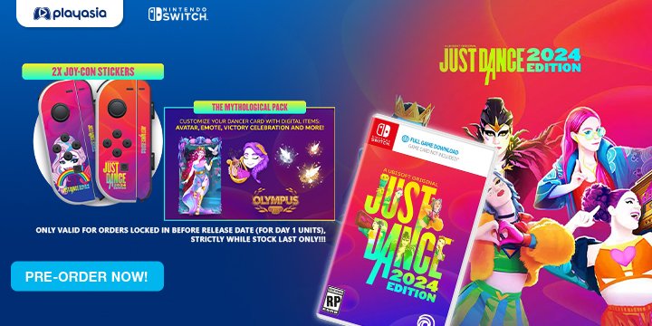 Just Dance 2024 Edition - Gameplay Trailer 