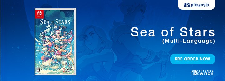 Sea of Stars, Kakehashi Games, Nintendo Switch, Japan, Switch, Multi-language, gameplay, features, release date, price, trailer, screenshots